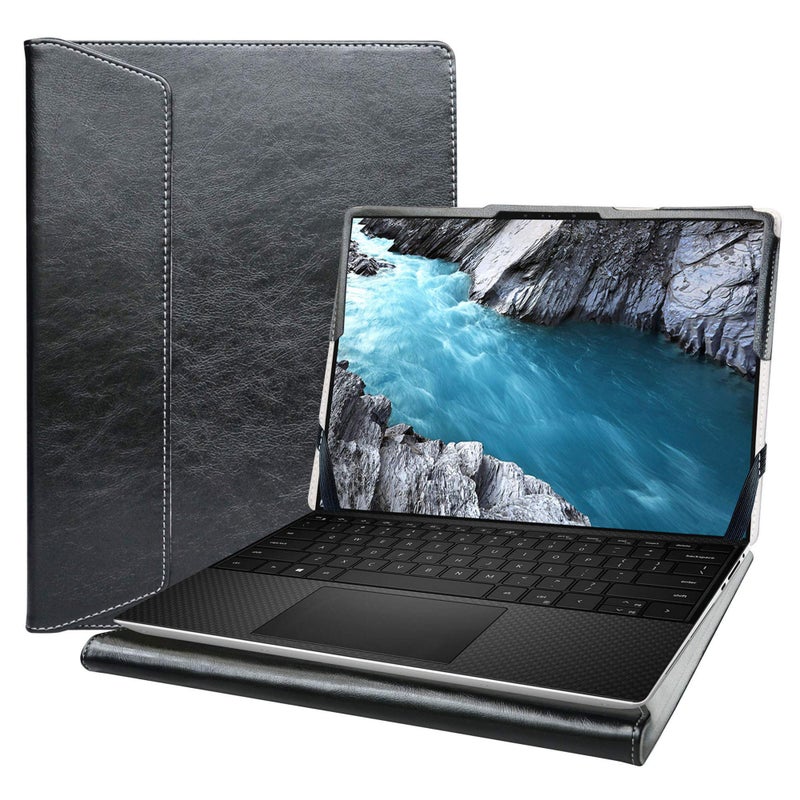 Alapmk Protective Cover Case for Dell XPS 15 9500 9510 9520 9530/Precision 15 5550 5560 5570 5580 15.6" Laptop[Not fit XPS 15 7590 9570 9560 9550/XPS 15 2-in-1 9575],Black - Image 1